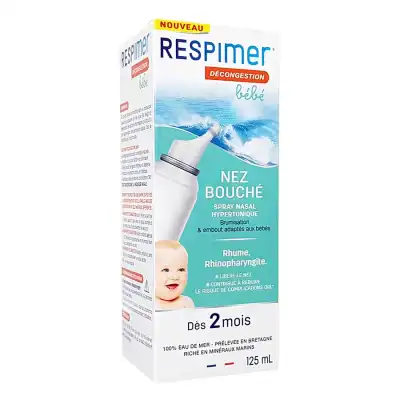 Respimer Spray Hypertonique BÉbÉ Fl/125ml à Gradignan