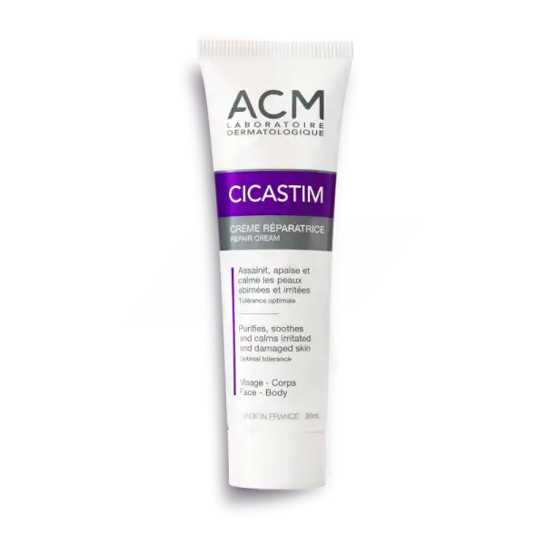 Acm Cicastim Crème Réparatrice T/20ml