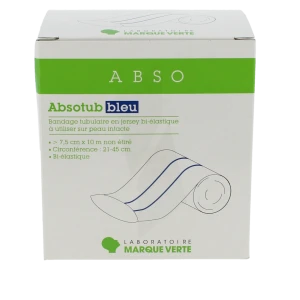 Absotub Bandage Tubulaire Bleu 7,5cmx10m B/1