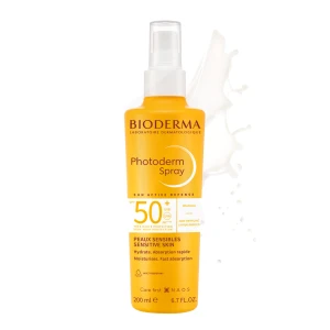 Bioderma Photoderm Spray Crème Solaire Spf50+ Haute Protection 200ml