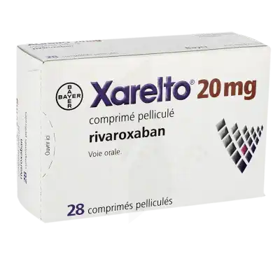 Xarelto 20 Mg, Comprimé Pelliculé à VILLERS-LE-LAC