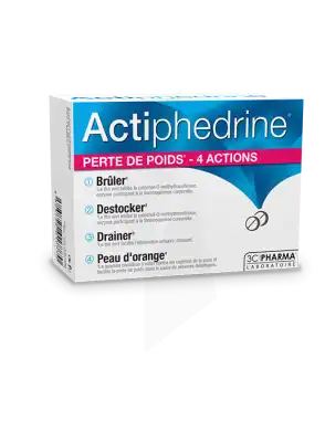 Actiphedrine Comprimés Perte De Poids B/60 à Monsempron-Libos