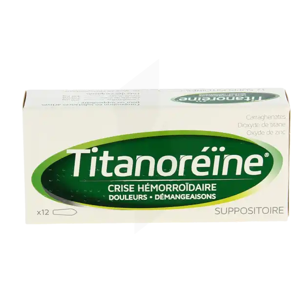 Titanoreine, Suppositoire