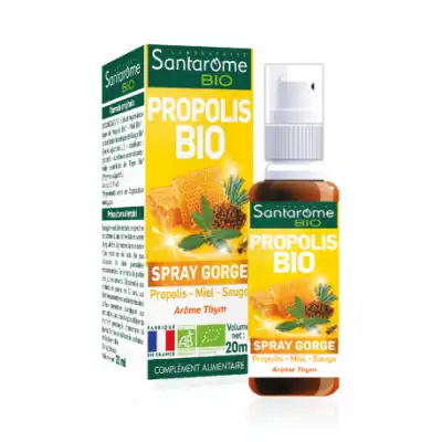 Santarome Bio Propolis Bio Spray Fl/20ml à Poitiers