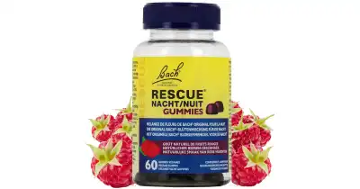 Rescue Nuit Gummies Gomme Fruits Rouges Pot/60 à JACOU