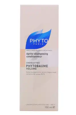 PHYTOBAUME VOLUME APRES-SHAMPOING PHYTO 150ML CHEVEUX FINS