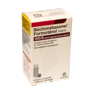 Beclometasone/formoterol Viatris 100/6 Microgrammes/dose, Solution Pour Inhalation En Flacon Pressurisé