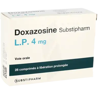 Doxazosine Substipharm Lp 4 Mg, Comprimé à Libération Prolongée à Casteljaloux