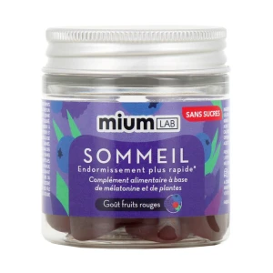 Mium Lab Sommeil Gummies Sans Sucre Pot/14
