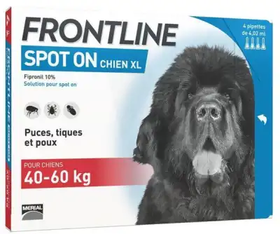 Frontline Solution externe chien 40-60kg 4Doses