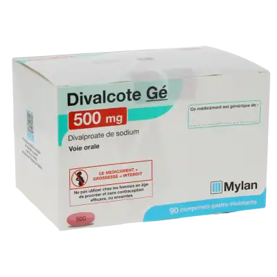Divalcote 500 Mg, Comprimé Gastro-résistant à Nice