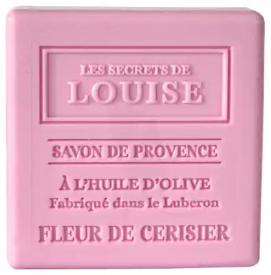 Les Secrets De Louise Savon De Provence Fleur De Cerisier 100g à Fontenay le Comte