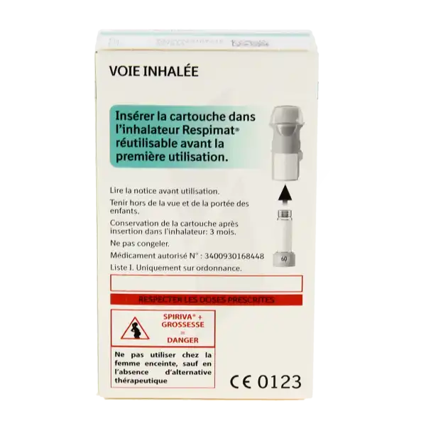 Spiriva Respimat 2,5 Microgrammes/dose, Solution à Inhaler