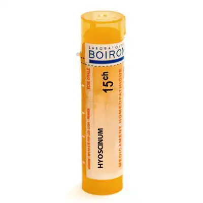 Boiron Hyoscinum 15ch Granules Tube De 4g à AIX-EN-PROVENCE