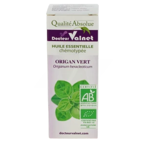 Docteur Valnet Huile Essentielle Bio, Origan Vert 5ml