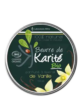 Laboratoire Altho Beurre De Karité Vanille Bio 150ml