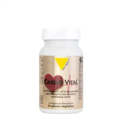 Vitall+ Cardio Vital Gélules Végétales B/30 à ANGLET
