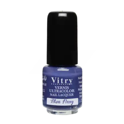 Vitry Vernis à ongles Bleu navy mini Fl/4ml
