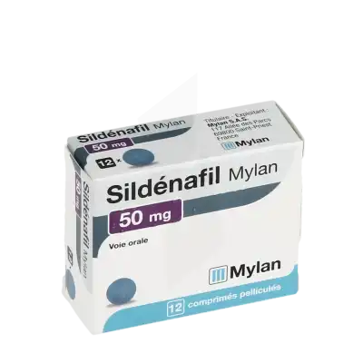 Sildenafil Viatris 50 Mg, Comprimé Pelliculé à CHENÔVE