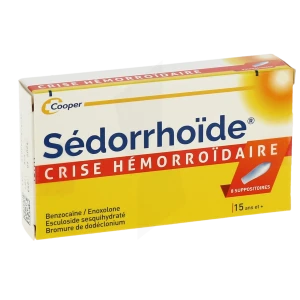 Sedorrhoide Crise Hemorroidaire, Suppositoire