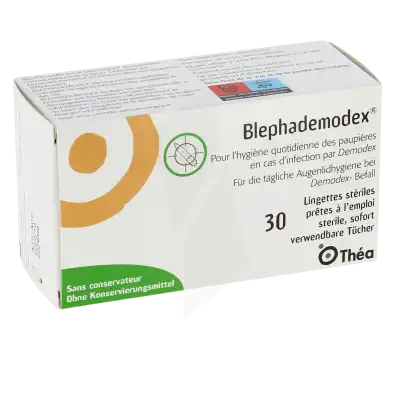 Blephademodex Compr StÉrile Nettoyante B/30 à JACOU