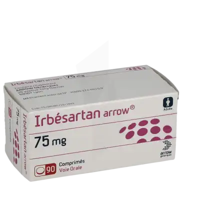 IRBESARTAN ARROW 75 mg, comprimé