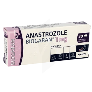 Anastrozole Biogaran 1 Mg, Comprimé Pelliculé