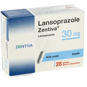 Lansoprazole Zentiva 30 Mg, Gélule Gastro-résistante