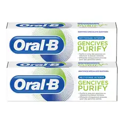 Oral B Gencives Purify Dentifrice 2*t/75ml à Béziers