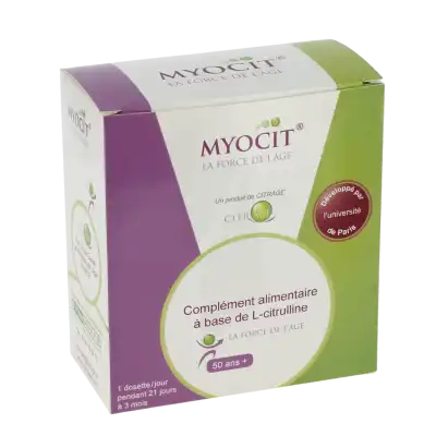 MYOCIT Pdr 21Dosettes/3,5g