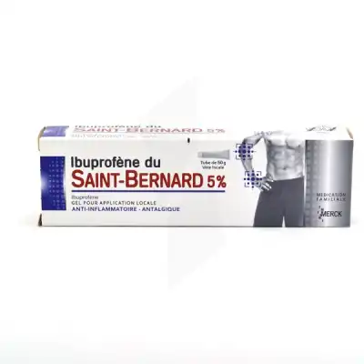 Ibuprofene Du Saint Bernard 5 %, Gel Pour Application Locale à CHALON SUR SAÔNE 