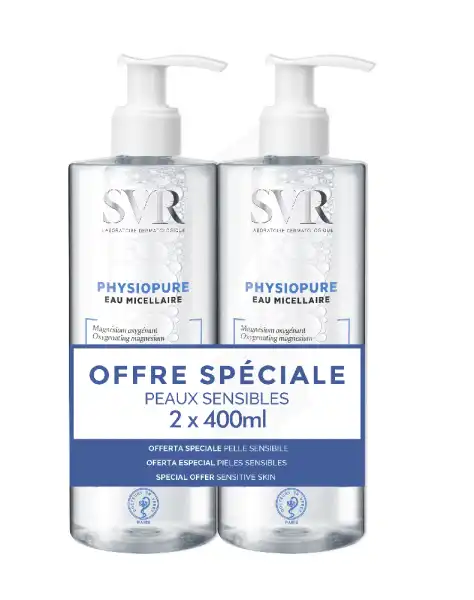 Svr Physiopure Eau Micellaire Duo 400ml