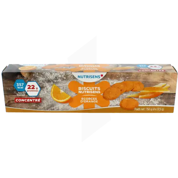 Nutrisens Biscuit écorce Orange 4sach