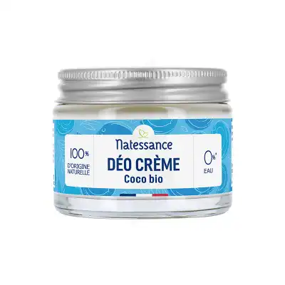 Natessance Bio Déodorant Solide Crème Coco B/50g à Saint-Priest