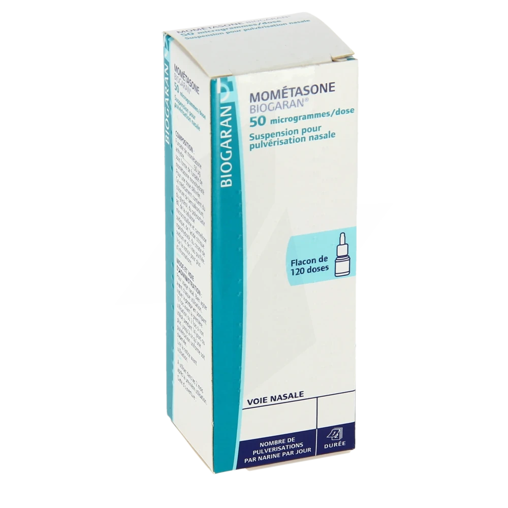 Mometasone Biogaran 50 Microgrammes/dose, Suspension Pour Pulvérisation Nasale