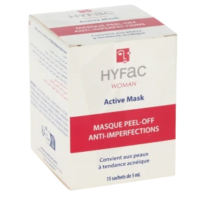 Hyfac Woman Active Mask Masque 15sach