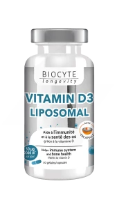 Biocyte Vitamine D3 Liposomal Gélules B/30