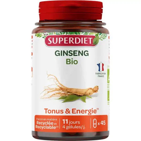 Superdiet Ginseng Bio Gélules B/45