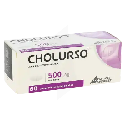 Cholurso 500 Mg, Comprimé Pelliculé Sécable à SAINT-SAENS