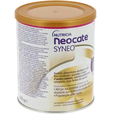 Neocate Pdr Sol Buv B/400g à Drocourt