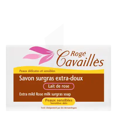 Rogé Cavaillès Savon Solide Surgras Extra Doux Lait De Rose 250g à ANGLET