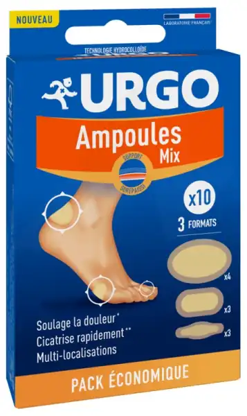 Urgo Ampoule Pansements Ampoule Mix