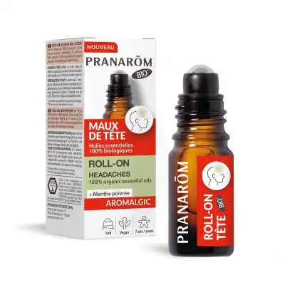 Aromalgic Bio Huile Essentielle Maux De Tête Roller De 5ml à TRUCHTERSHEIM