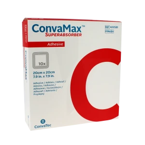 Convamax Pans Hydroc Adh Sté 20x20cm B/10