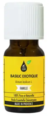 Lca Huile Essentielle Basilic Exotique Bio Fl/10ml à Saint-Herblain