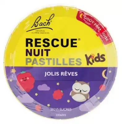 Rescue Nuit Kids Jolis Rêves Pastilles Framboise B/50g à LA VALETTE DU VAR