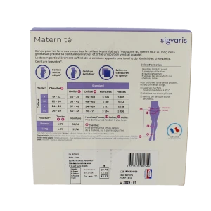 Sigvaris Maternité Collant Maternité Transparent Classe 2 Femme Nude Normal L