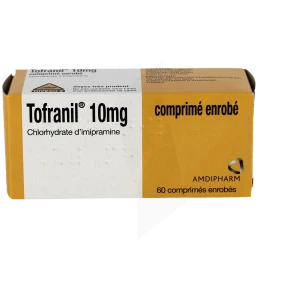 Tofranil 10 Mg, Comprimé Enrobé