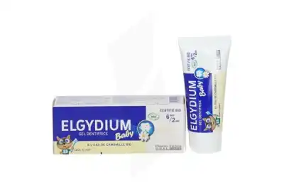 Elgydium Baby Dentifrice Bio T/30ml à Saint-Léger-du-Bourg-Denis