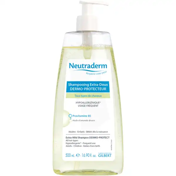 Neutraderm Shampooing Extra Doux Dermo Protecteur Fl Pompe/500ml